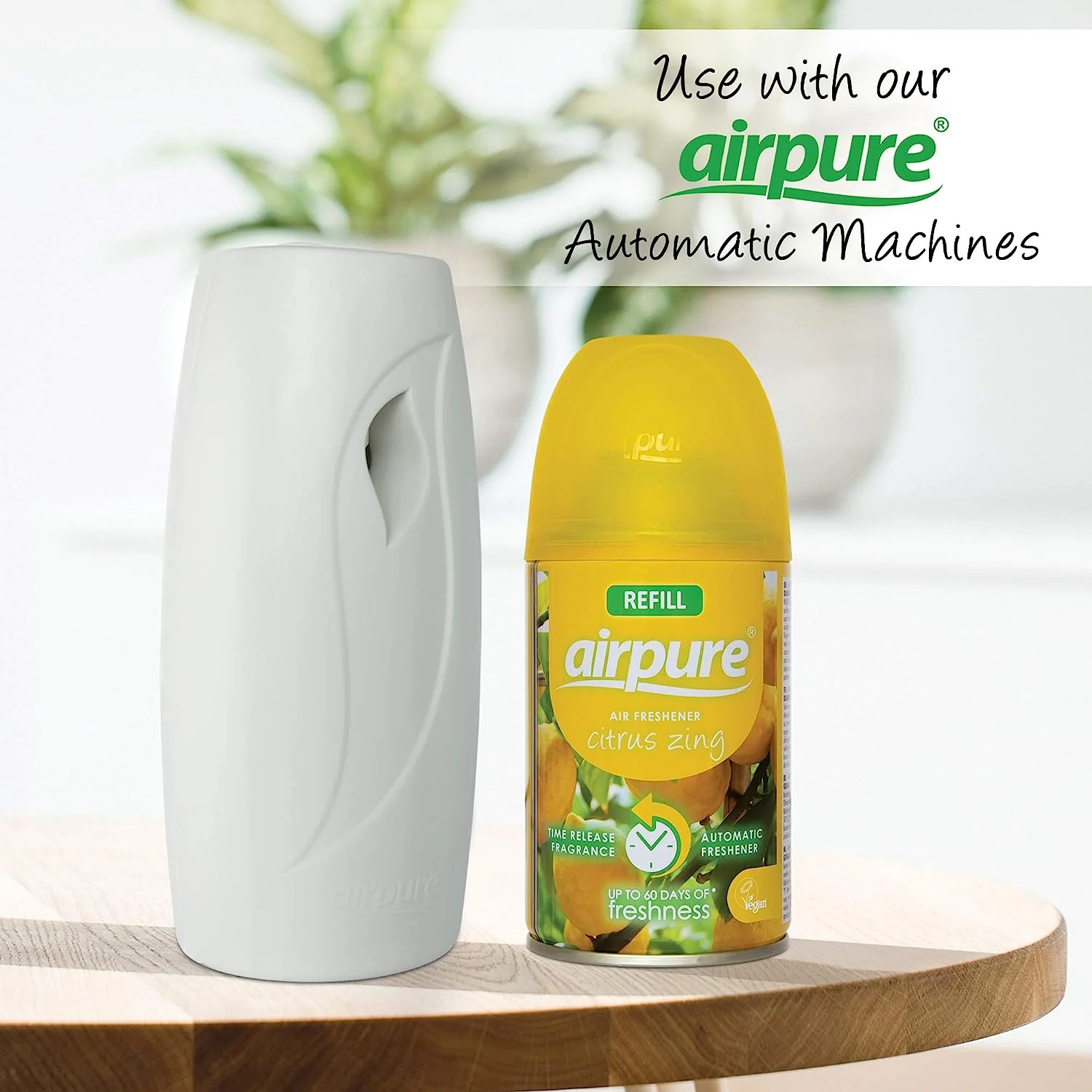 AirPure Citrus Zing Freshmatic Compatible Refill 250ml - Image 5