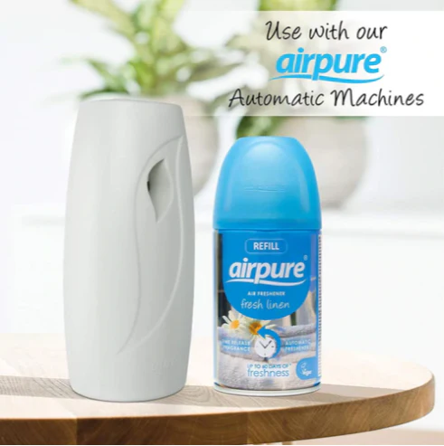AirPure Freshmatic Compatible Linen Refill 250ml {1-24 Refills} - Image 4