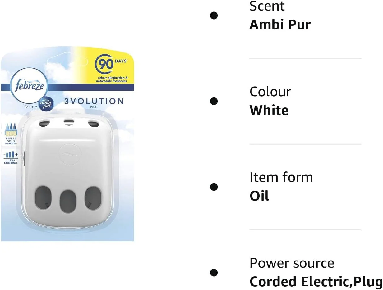 Ambi Pur 3volution Refill Cotton Fresh 20ml - Image 11