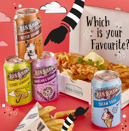 Ben Shaw's Bitter Shandy Cans 24x330ml - Image 3