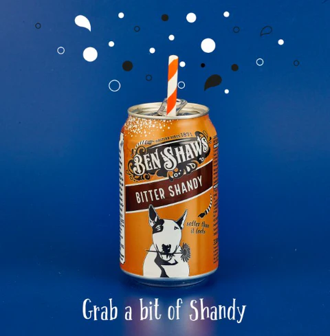 Ben Shaw's Bitter Shandy Cans 24x330ml - Image 4