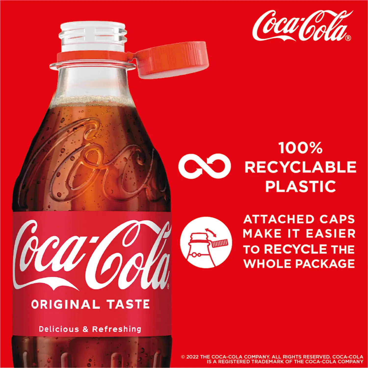 Coca-Cola 500ml Bottle (Pack of 24) 100% Recyclable - Image 5