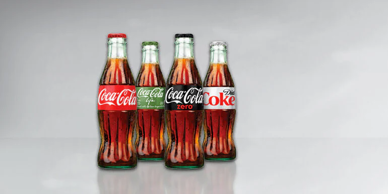 Coca Cola Diet Iconic GLASS Bottles 24 x 330ml - Image 10