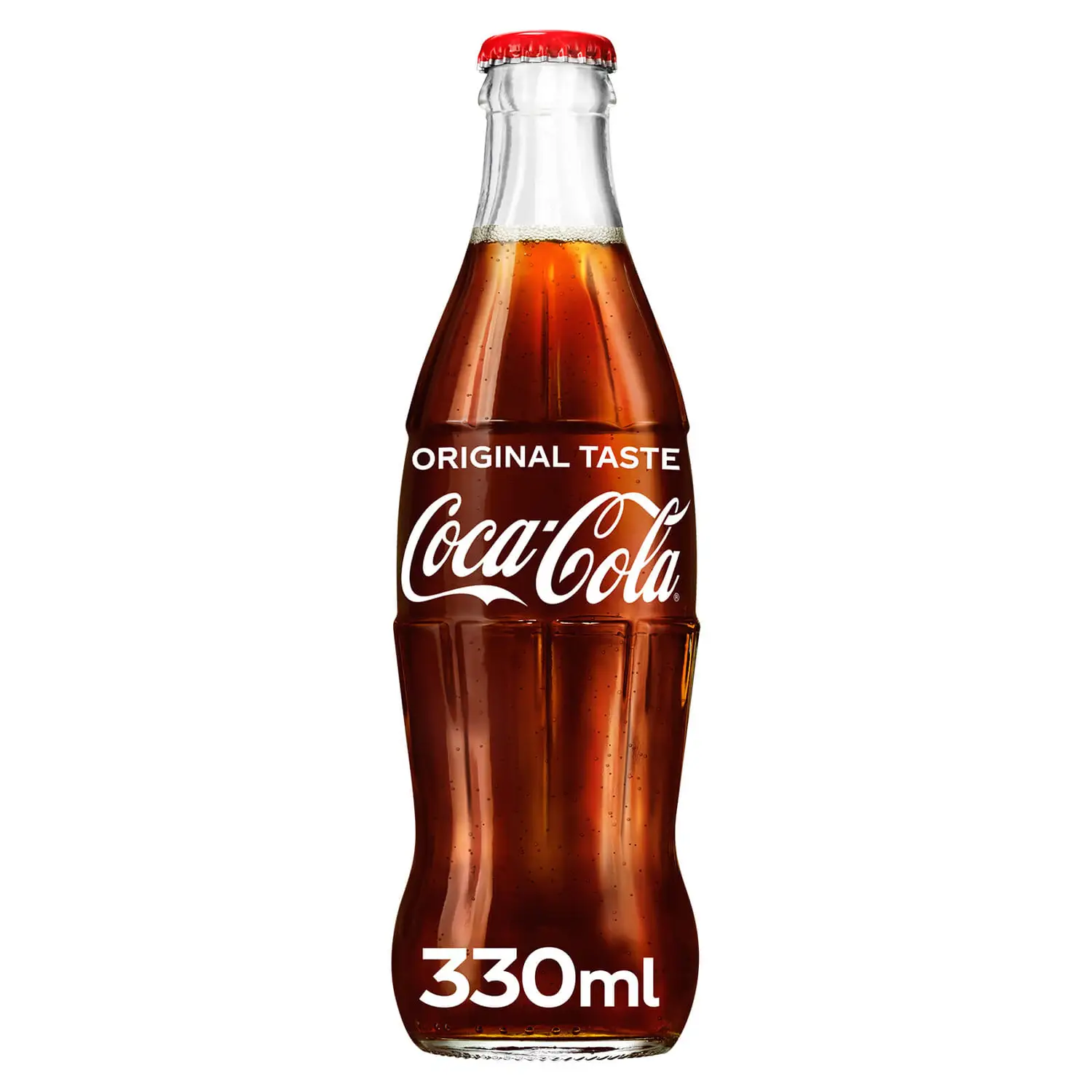 Coca Cola Iconic GLASS Bottles 24 x 330ml - Image 2